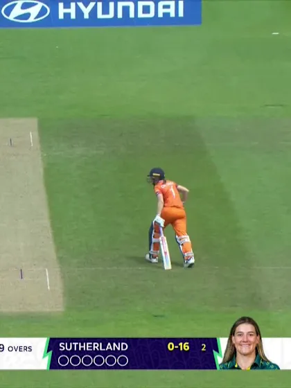 Sterre Kalis - Wicket - Australia vs Netherlands