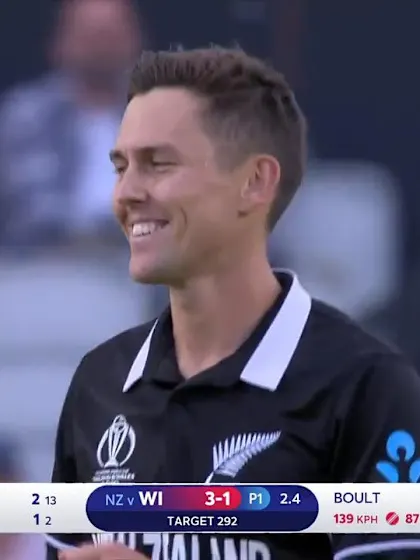 CWC19: WI v NZ - Boult's 4/30