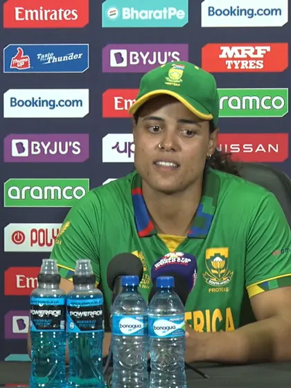 13 February - Paarl - South Africa player Chloe Tryon post-match press conference