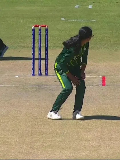 Wicket - Merveille-Uwase - Pakistan-U19s-Women v Rwanda-U19s-Women ICC U19W T20WC 2023