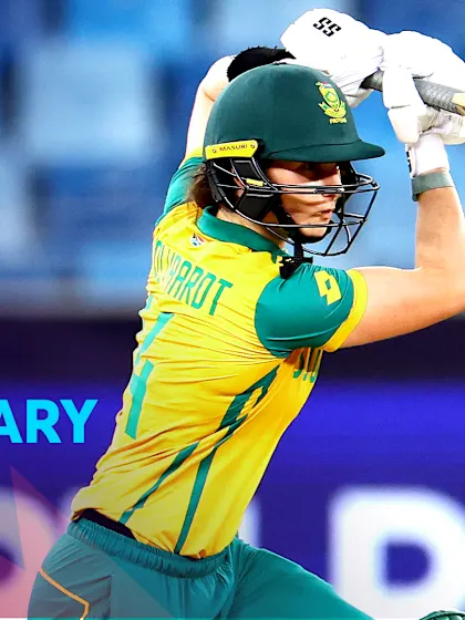 Logo of Every Laura Wolvaardt boundary | WT20WC 2024