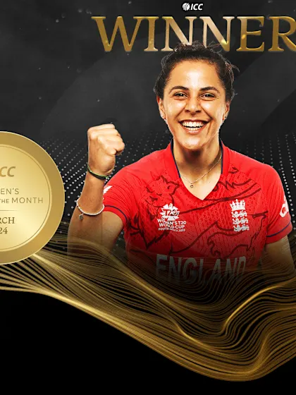 Mendis and Bouchier named ICC Players of the Month for March 