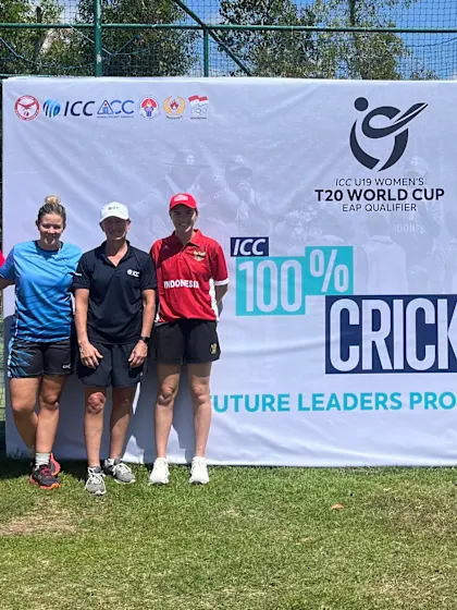 100% Cricket Future Leaders programme marks more global outcomes with successful coaches initiative