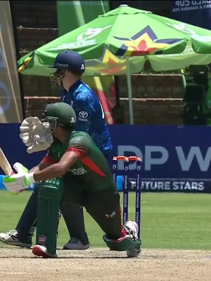 Abdullah with a Four vs. England