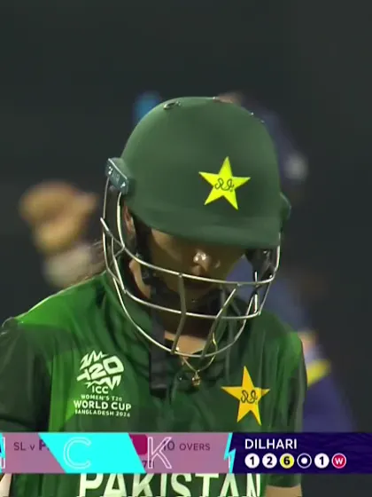 Logo of Omaima Sohail - Wicket - Pakistan vs Sri Lanka