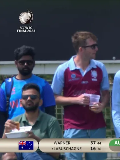 Logo of David Warner - Four - Australia vs India