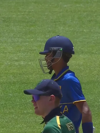 Vimath Dinsara with a Four vs. Ireland