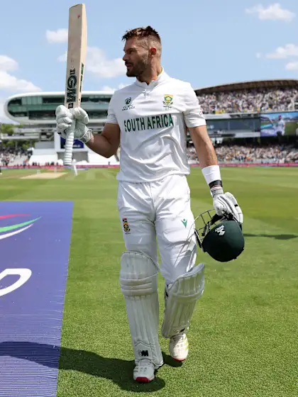 Logo of Markram departs after a stellar hundred | WTC25 Final