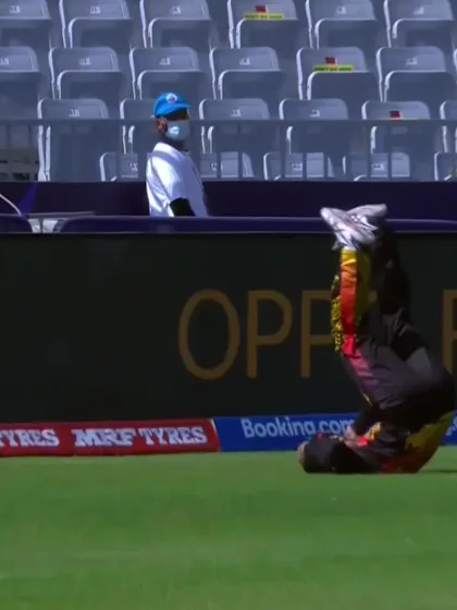 Kabua Morea strikes in the first over