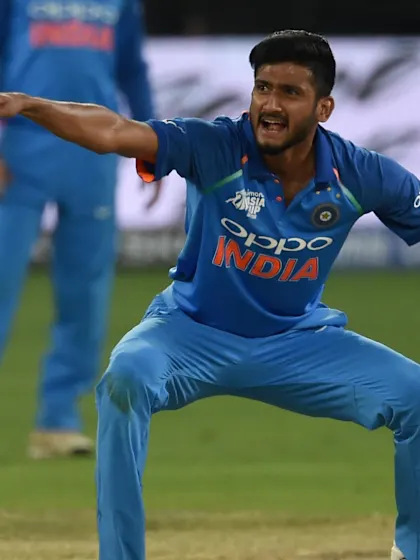 Khaleel Ahmed reprimanded for provocative action