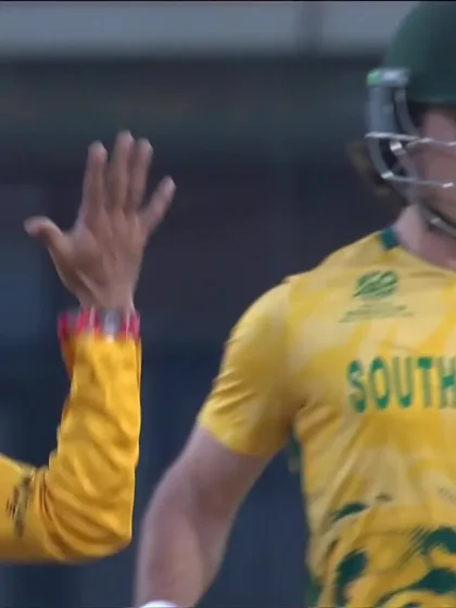 Dewald Brevis - Wicket - Zimbabwe vs South Africa