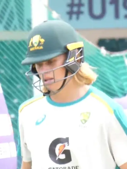 Cooper Connolly prepares for India clash | 2022 ICC Men's U19 CWC