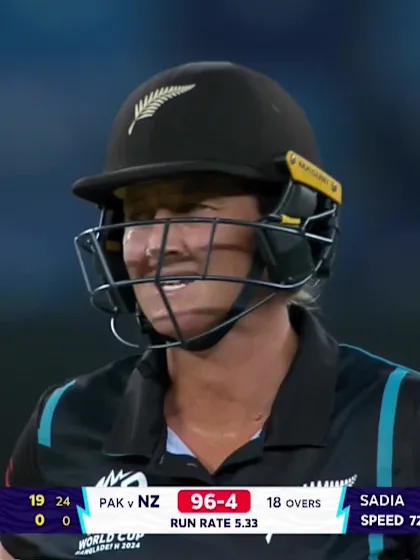 Logo of Sophie Devine - Wicket - Pakistan vs New Zealand