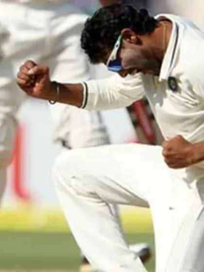 India's spinners hold sway on Clarke's day