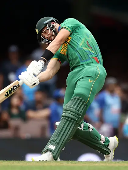 Logo of Wicket - Aiden Markram - South-Africa v Bangladesh ICC T20WC 2022