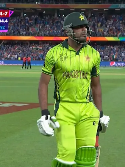 Wahab Riaz wicket – IND vs PAK