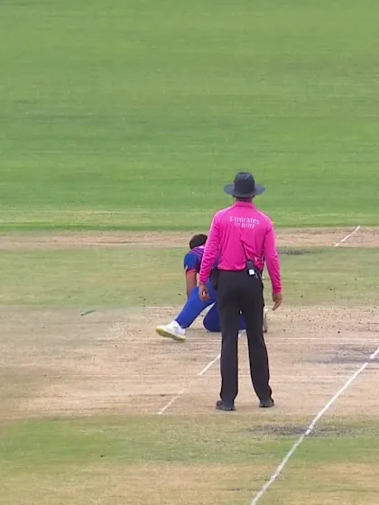 Logo of Deepak Dumre with a Run Out vs. India