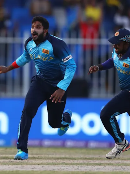 Hasaranga hat-trick v South Africa | 2021 ICC Men's T20WC