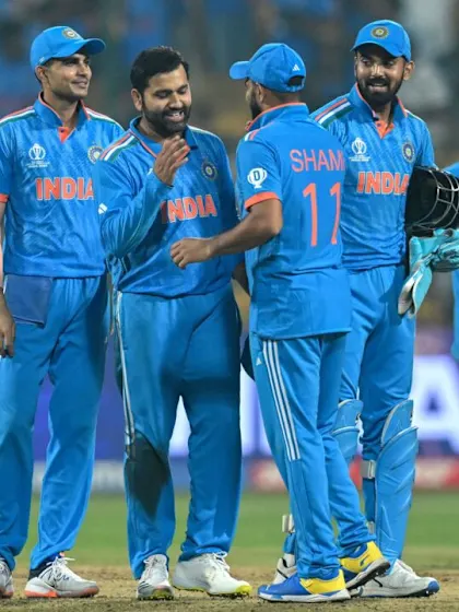Rohit snares Nidamanuru to finish the game | CWC23