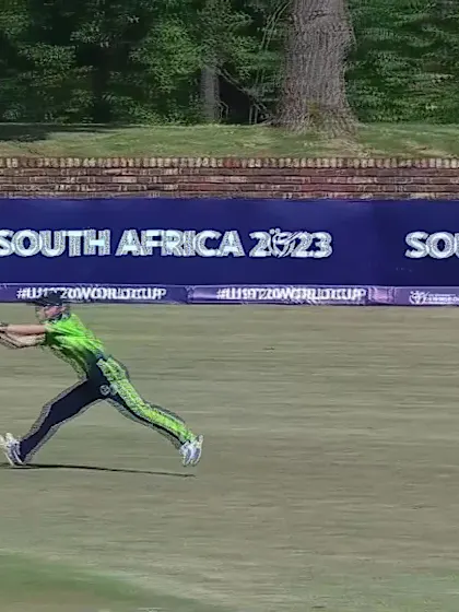 Wicket-Shawaal-Zulfiqar-Pakistan-U19s-Women v Ireland-U19s-Women ICC U19W T20WC 2023