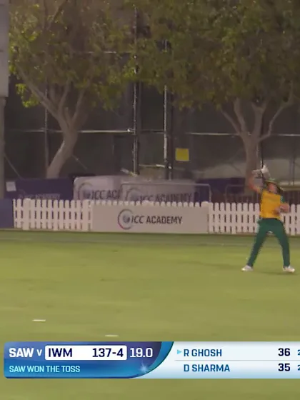 Logo of Richa Ghosh - Wicket - South Africa Women vs India Women