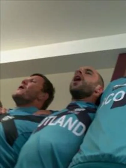 Scotland celebrates qualifying for ICC CWC 2015