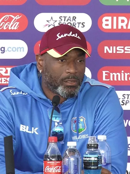 30 June - Chester-le-Street - West Indies head coach Floyd Reifer pre-match press conference