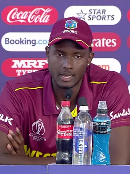 1 July - Chester-le-Street - West Indies Captain Jason Holder post-match press conference