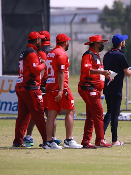 Canada beat Germany by six wickets whilst Bahrain beat Philippines by 91 runs