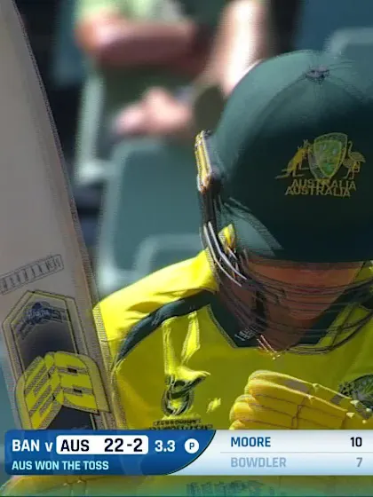 Wicket - Paris-Bowdler - Australia U19s Women v Bangladesh U19s Women ICC U19W T20WC 2023