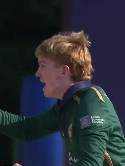 Logo of Jordan Neill with a Bowled Out vs. Pakistan