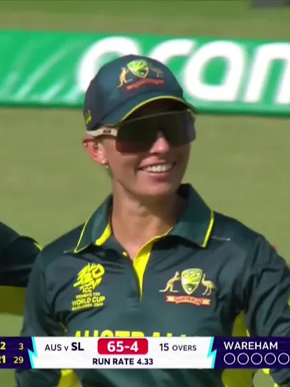 Logo of Hasini Perera - Wicket - Australia vs Sri Lanka