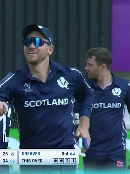 Logo of Sikandar Raza - Wicket - Zimbabwe vs Scotland