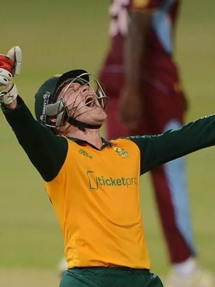 Van Wyk ton, Wiese five-for sink West Indies
