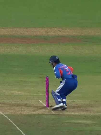 Milind Kumar - Wicket - India vs United States of America