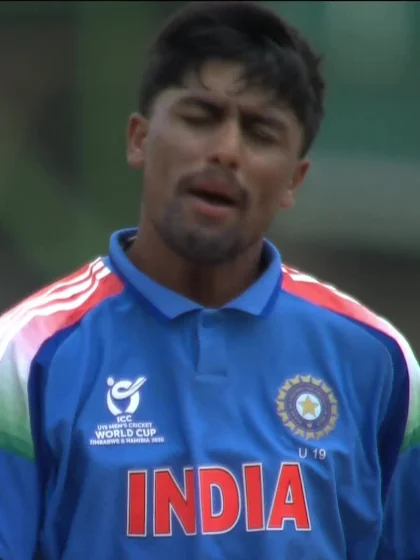 Flynn Morey - Wicket - India vs New Zealand