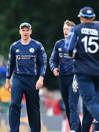 Berrington, bowlers help Scotland ease past Oman