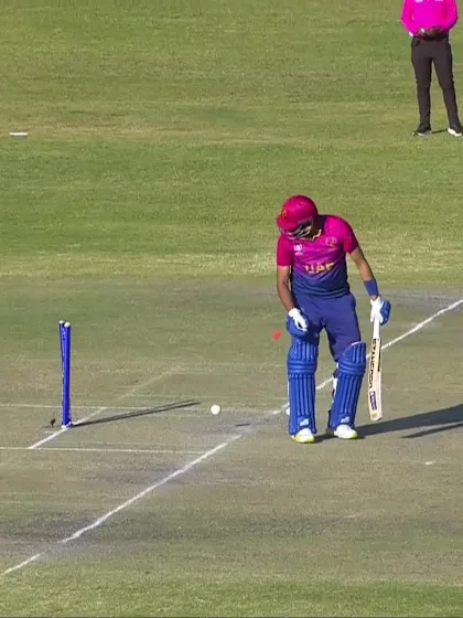 Logo of Zahoor Khan - Wicket - Scotland vs UAE