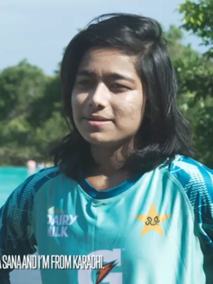 Logo of Fatima Sana – Pakistan's captain extraordinaire | ICC 100% Cricket