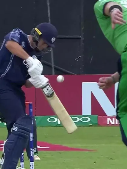George Munsey is caught behind by O'Brien for 1