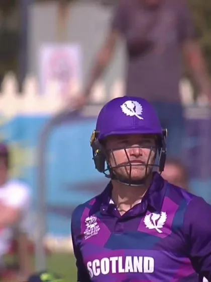SIX: Richie Berrington with a sweet strike | T20WC 2022