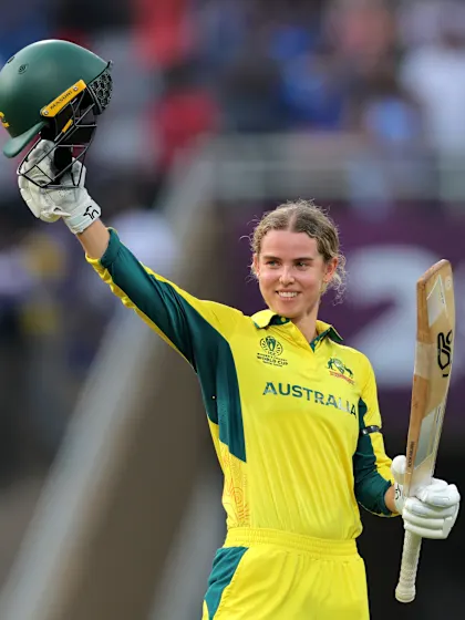 Litchfield brings up her first World Cup hundred in style | CWC25