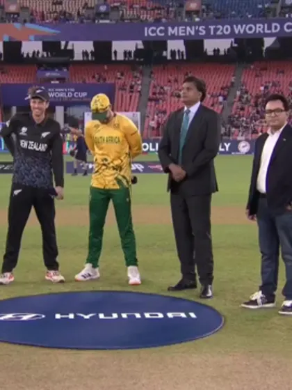 South Africa to field first against New Zealand | T20WC 2026