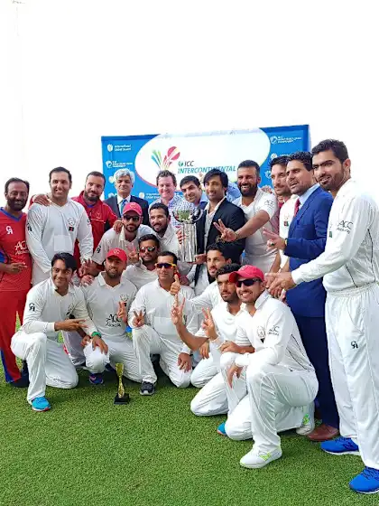 Afghanistan win the ICC Intercontinental Cup