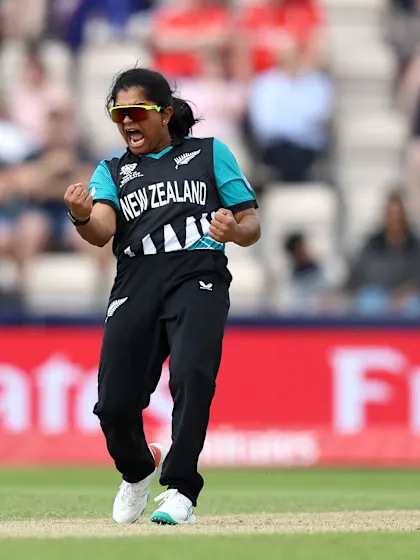 Nensi Patel gets rid of Megan McColl | Women's T20WC 2026