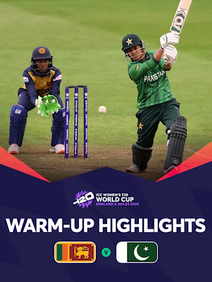 A commanding chase from Sri Lanka in Derby | Match Highlights | Women's T20WC 2026 warm-ups