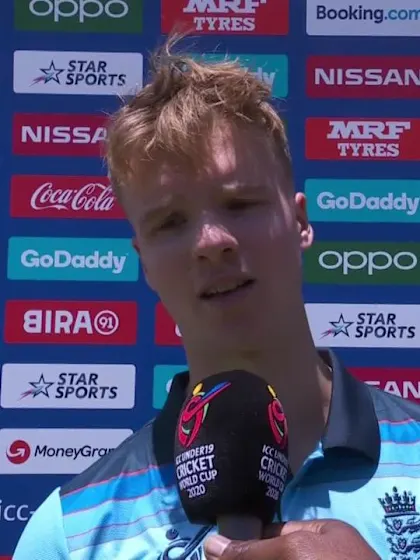 ICC U19 CWC: AUS v ENG – Flash interview with Charlesworth