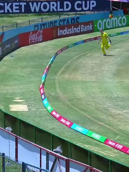 Dinura Kalupahana with a Six vs. Australia