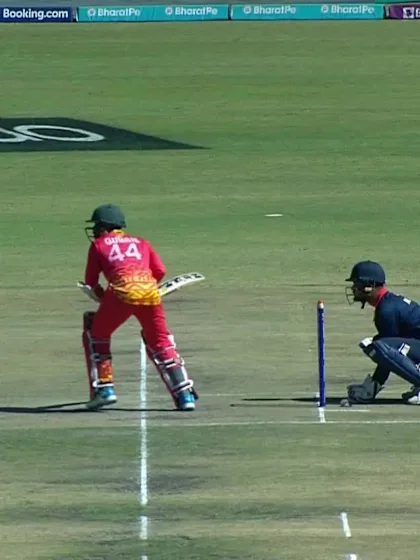 Logo of Joylord Gumbie - Wicket - Zimbabwe vs USA