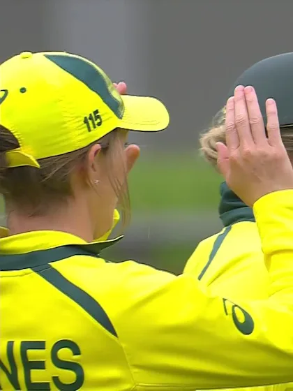 Logo of WICKET: Khatun caught sweeping